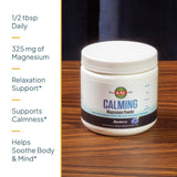 KAL Calming Magnesium, uso nocturno, ayuda a calmar el cuerpo.