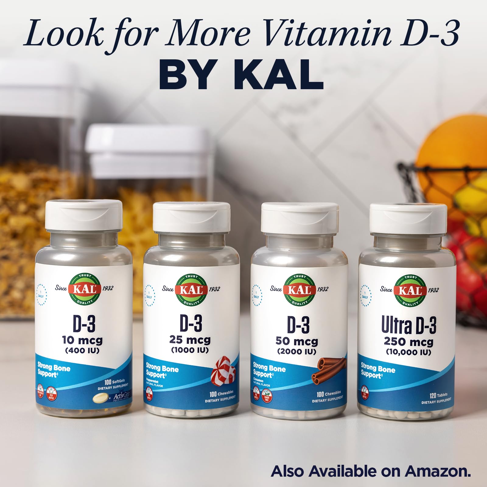 KAL D3 DropIns uso diario sencillo y práctico
