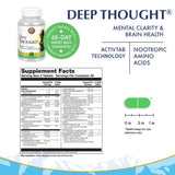 Kal Deep Thought tablets detalle, enfoque en la composición para consumo diario
