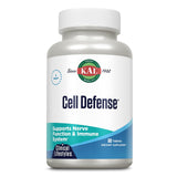 KAL Defensa Celular, botella de cápsulas, apoyo antioxidante diario.