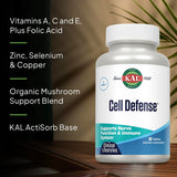 KAL Defensa Celular, zinc y selenio para soporte mineral diario.