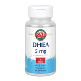 KAL DHEA 5 mg, presentación de 60 tabletas, complemento diario práctico.