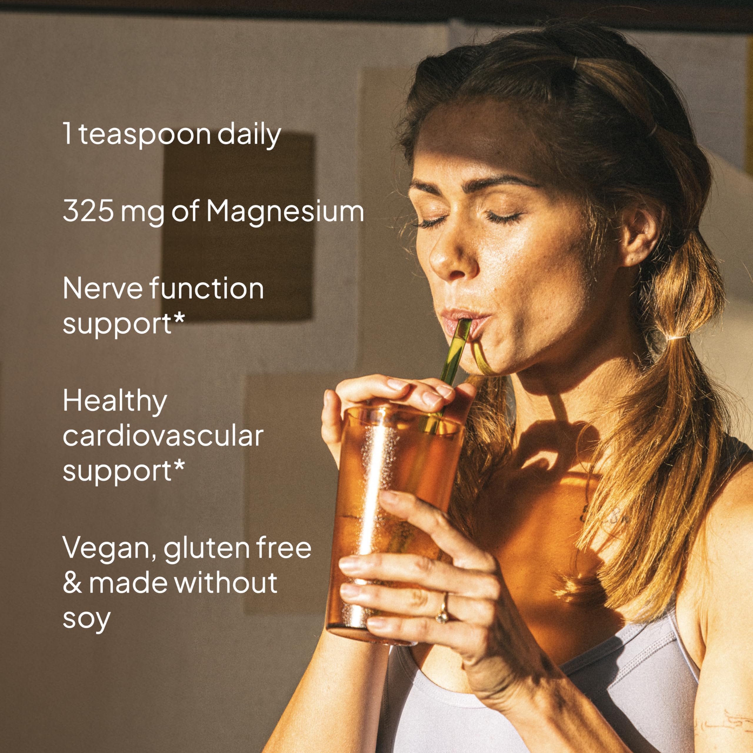 KAL Heart Magnesium Powder etiqueta non-GMO de calidad