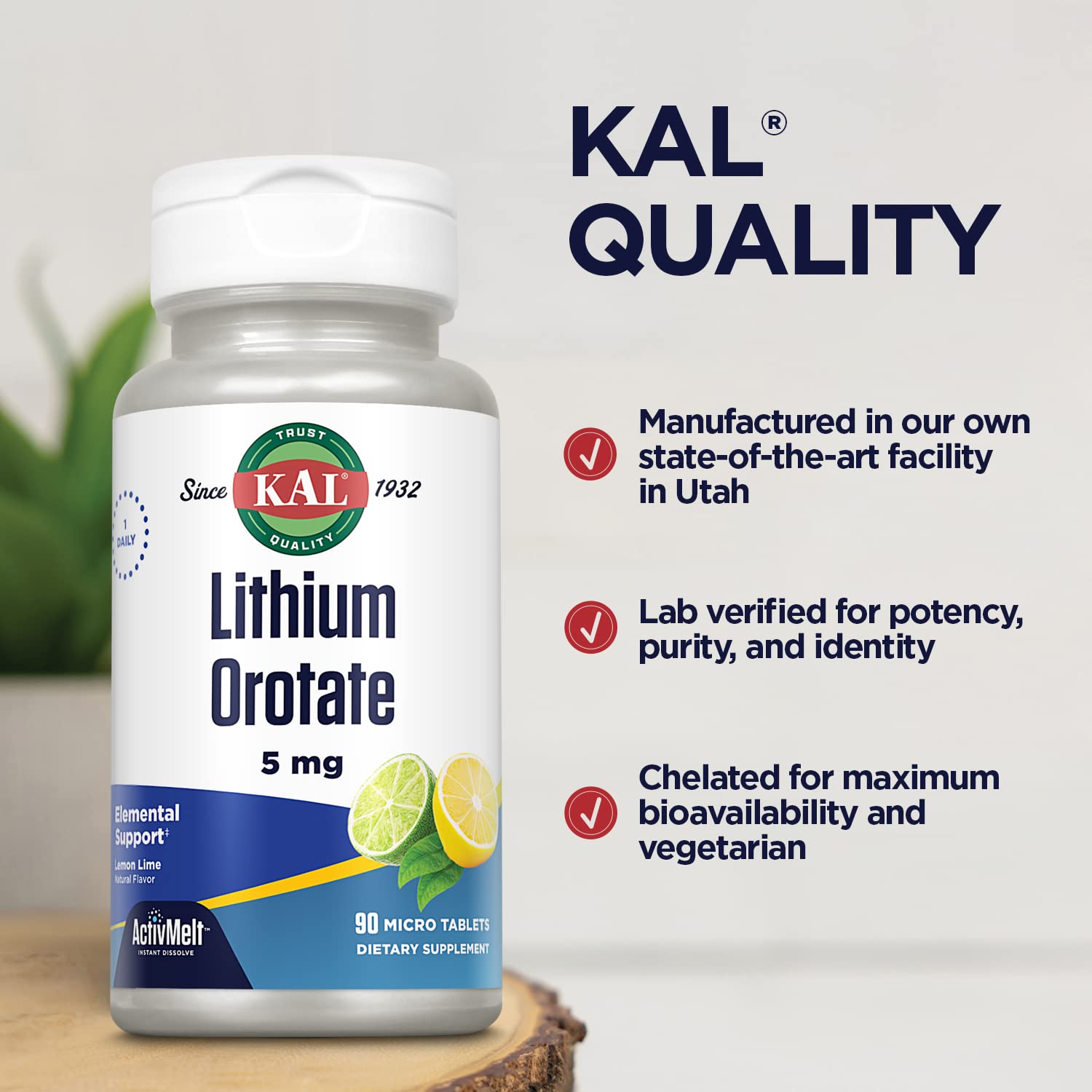 KAL ActivMelt pastillas vegetarianas de rápida disolución