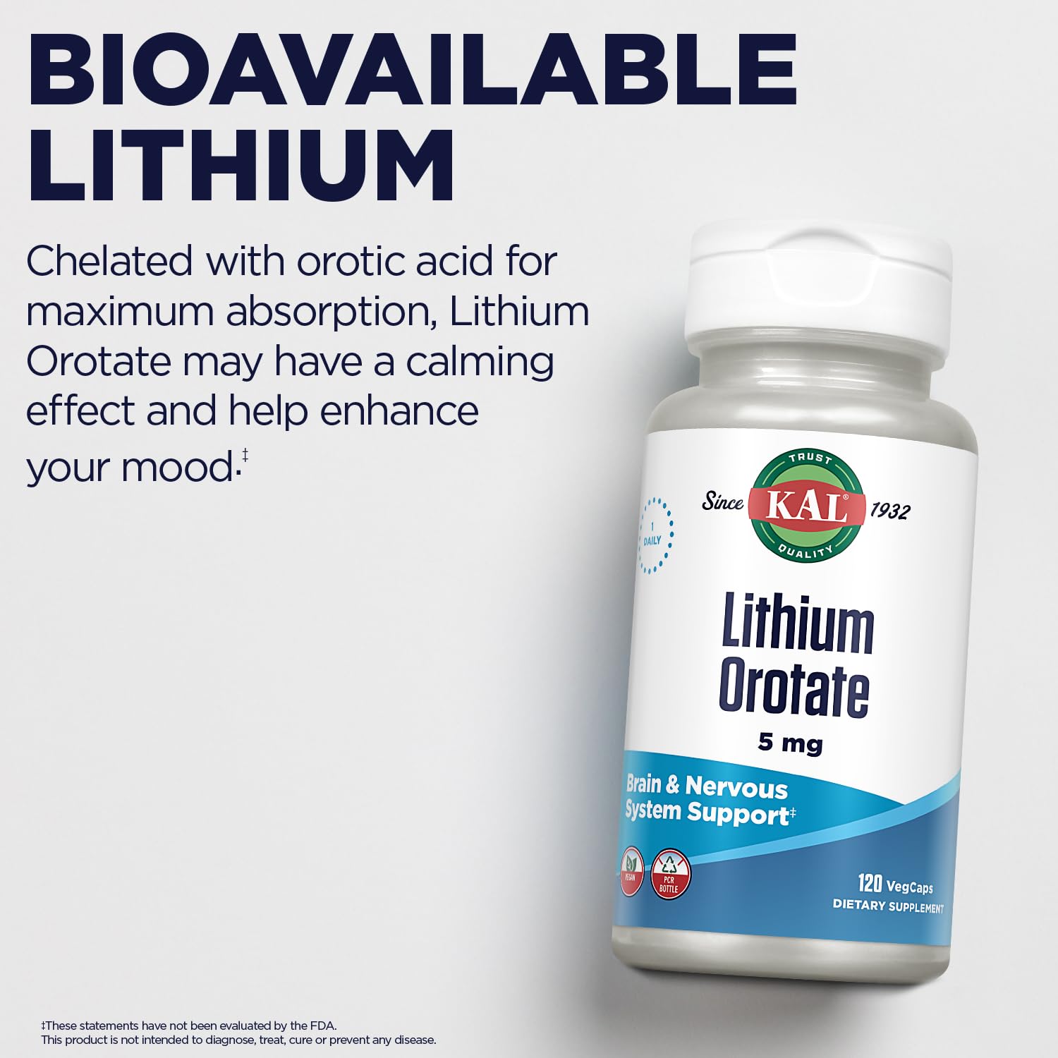 Kal litio orotato 5 mg control de pureza en instalación GMP