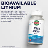 Kal litio orotato 5 mg control de pureza en instalación GMP