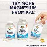 Uso diario de KAL Citrato de Magnesio 400 mg para bienestar