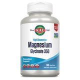 KAL Magnesio Glicinato: cápsulas frente con absorción superior y soporte muscular.
