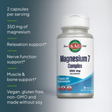 Kal Magnesium Complex 7: experiencia de relajación suave tras la toma