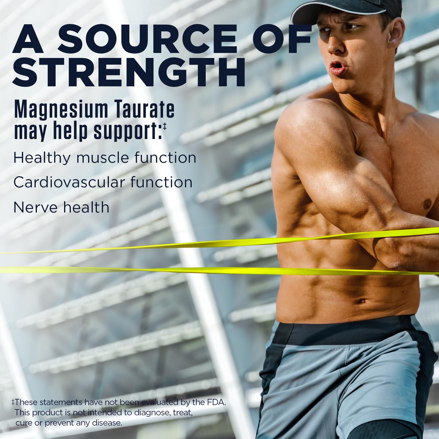 KAL Magnesium Taurate Plus con Coenzima B6 para salud nerviosa y mejor absorción