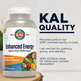 KAL Energía Mejorada: enzimas digestivas para mejor asimilación.