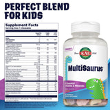 Kal Multisaurus gomitas formuladas para niños, sabor agradable
