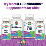 KAL Relax-a-Saurus dinosaurios para una experiencia divertida y calmante.