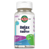 KAL Relax-a-Saurus masticables en forma de dinosaurio para momentos de calma.