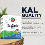 KAL Sure Stevia Plus Monk Fruit para uso diario sin calorías.