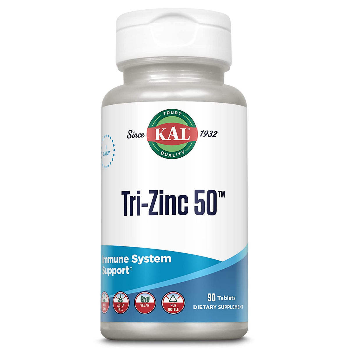 KAL Tri Zinc 50mg cápsulas: apoyo al metabolismo cotidiano.