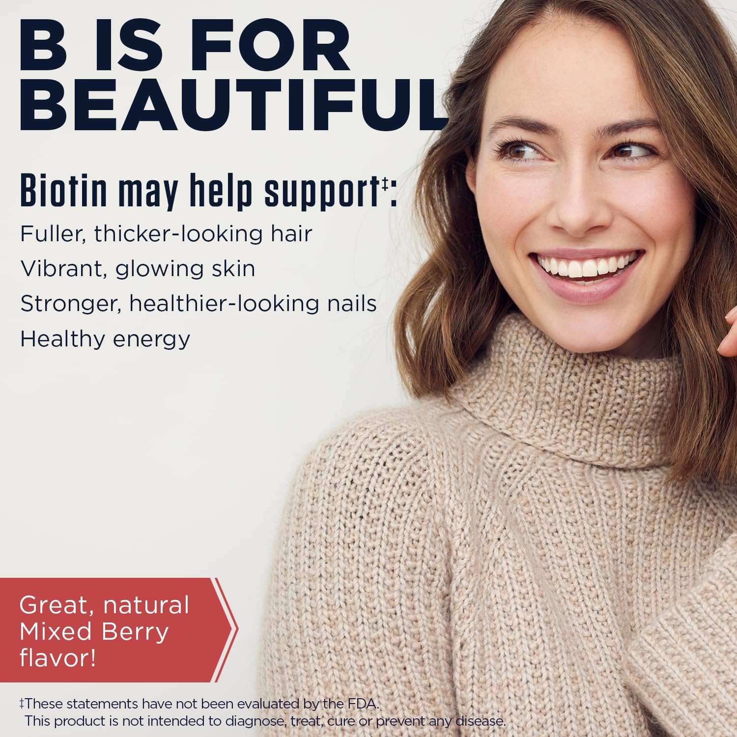 Kal Ultra Biotin ActivMelt, disolución en la boca para comodidad diaria.