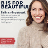 Kal Ultra Biotin ActivMelt, disolución en la boca para comodidad diaria.
