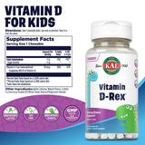 KAL D-Rex envase 90 porciones, práctico para la rutina escolar