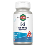 KAL Vitamin D3 5000 UI en envase para huesos e inmunidad