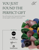 Kalifano ágata ojo de gato, regalo significativo para coleccionistas y amantes del mineral.
