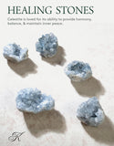 Kalifano Celestita: textura natural que transmite serenidad en cualquier espacio.