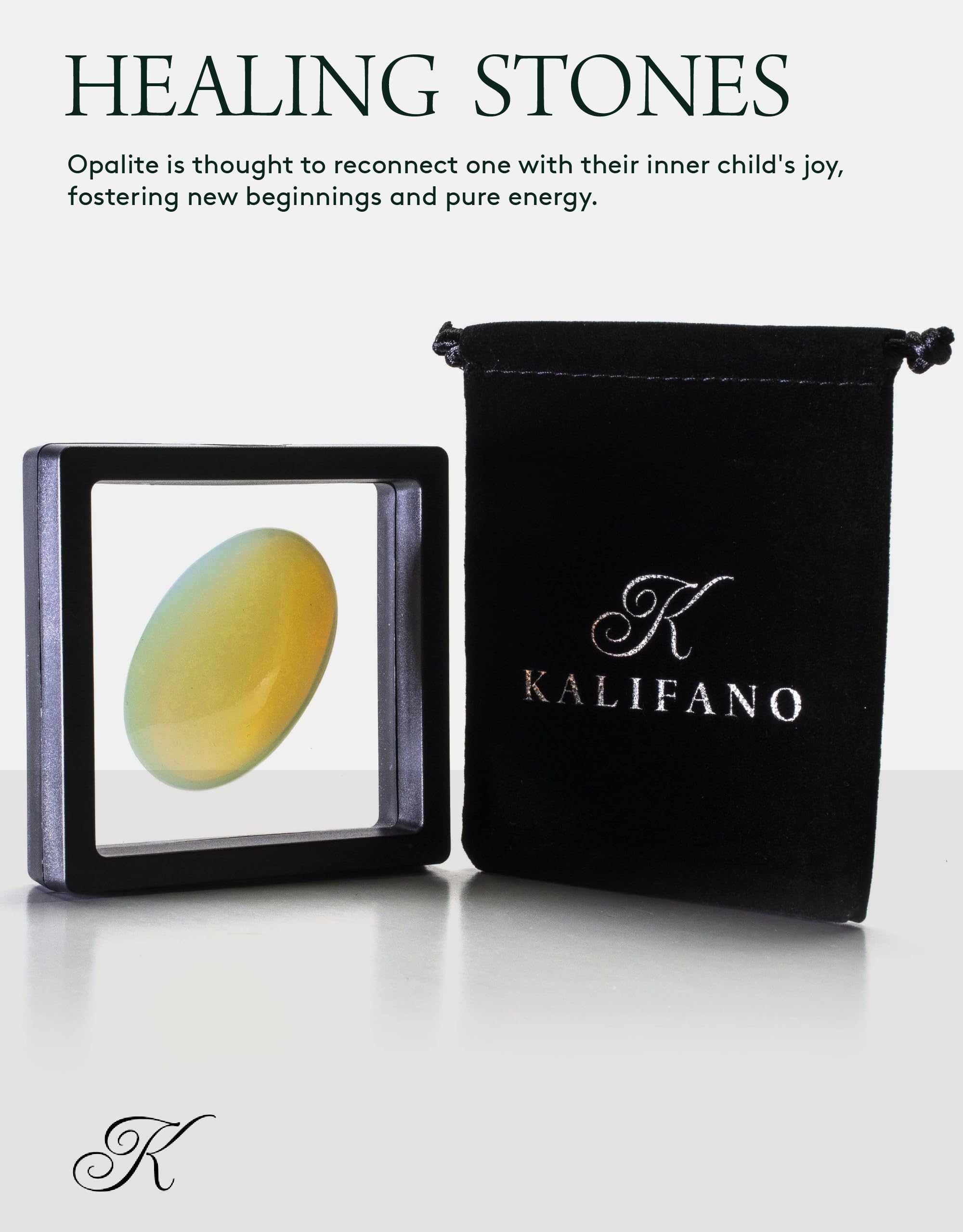 KALIFANO opalita brillo-iridiscente: experiencia sensorial luminosa para espacios tranquilos