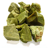 KALIFANO ópalo verde crudo, 10 piedras: ideal para tallado y pulido artesanal.