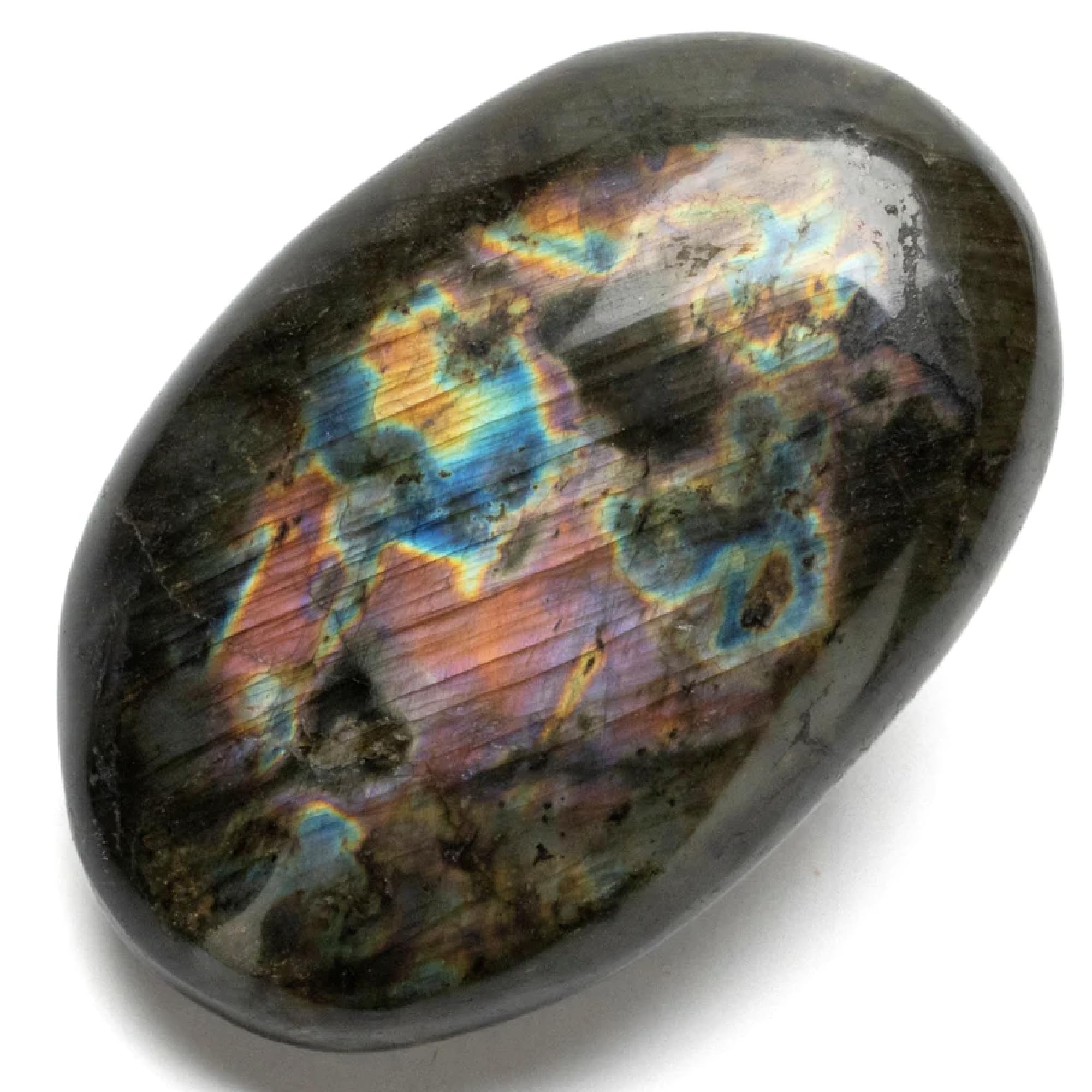 Piedra palma Labradorita de KALIFANO para enfoque y claridad.