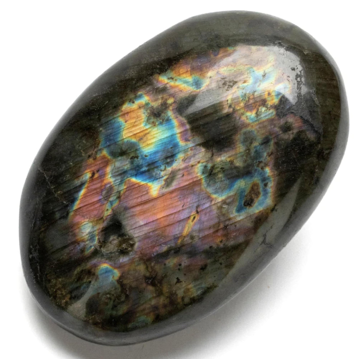Piedra palma Labradorita de KALIFANO para enfoque y claridad.
