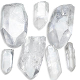 Puntas de cuarzo Kalifano brillantes para claridad y enfoque.