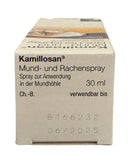 Aceite esencial de menta en Kamillosan para aroma fresco.