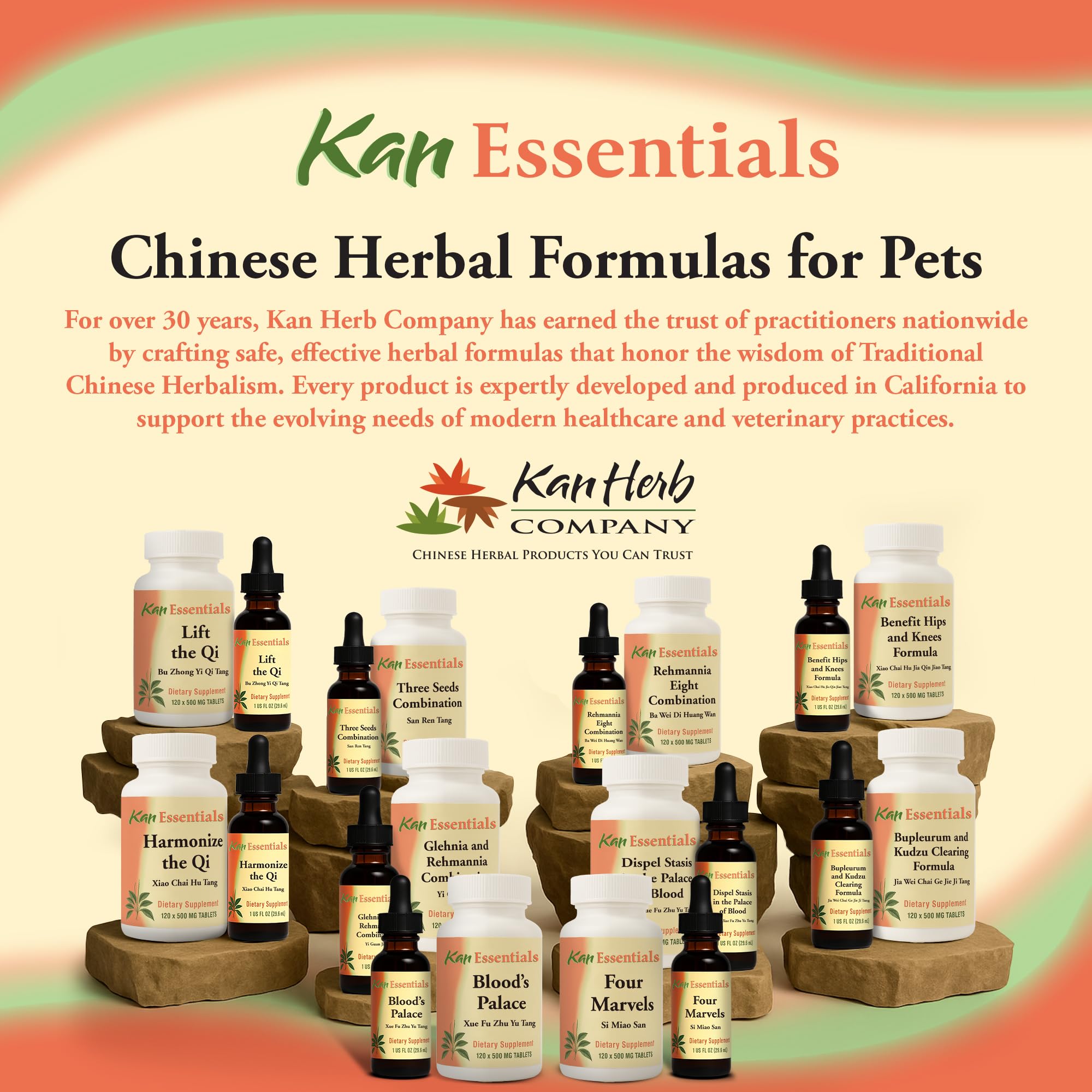 Kan Herb Rehmannia Ocho, dosis seguras para uso diario.