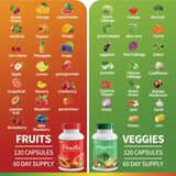 KangRiXin etiqueta muestra ingredientes naturales de frutas y verduras.