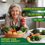 KangRiXin estilo de vida saludable con suplemento de superalimentos.