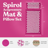 Detalle de puntas en la almohada Kanjo Spirol Amatista para mayor estímulo.