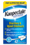 Kaopectate multisíntomas comprimidos en caja, alivio práctico para molestias digestivas.