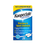 Kaopectate: pastillas alivian múltiples síntomas mostradas en la caja