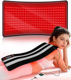 Kaoudt manta de terapia con luz roja, foco espalda para aliviar tensiones