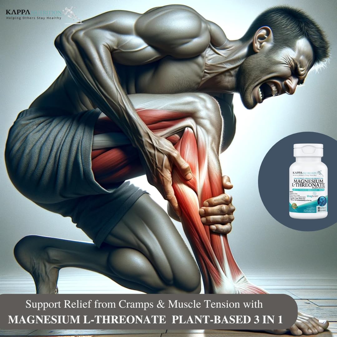 KAPPA NUTRITION Magbrain cápsulas en mano para suplementación fácil.