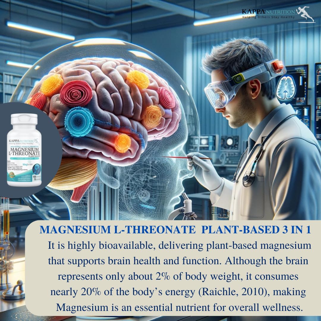 Kappa Nutrition Magbrain envase transparente para ver contenido.