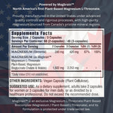 Kappa Nutrition Magnesio L-Treonato: etiqueta frontal con datos del producto