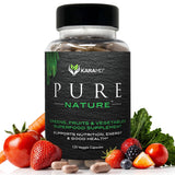 KaraMD Pure Nature, envase verde, apoyo a la energía diaria y digestión.