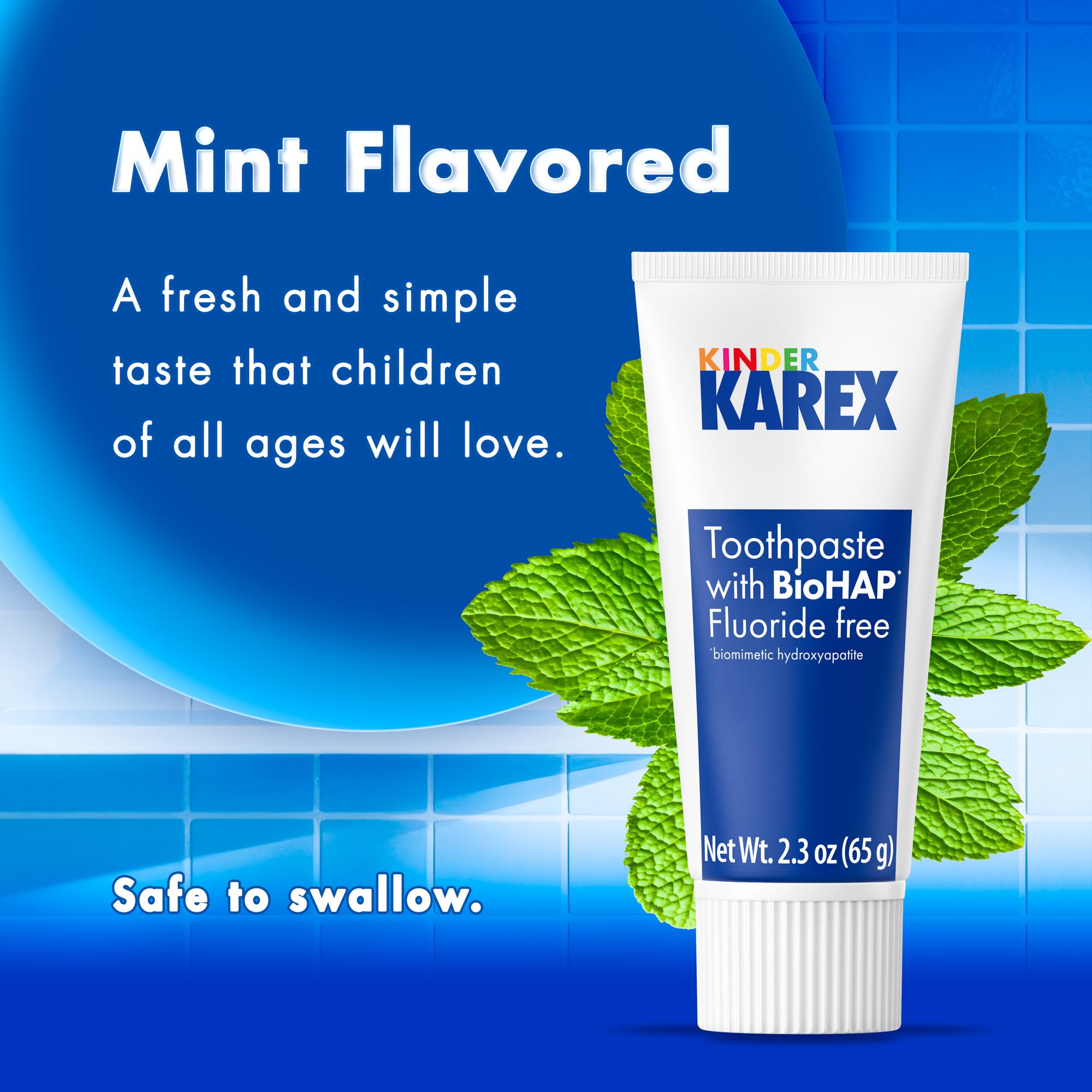 Instrucciones de uso para niños pequeños en la imagen de Kinder Karex.