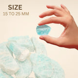 Karma Gems Amazonite, piedras talladas para joyería y cabado.