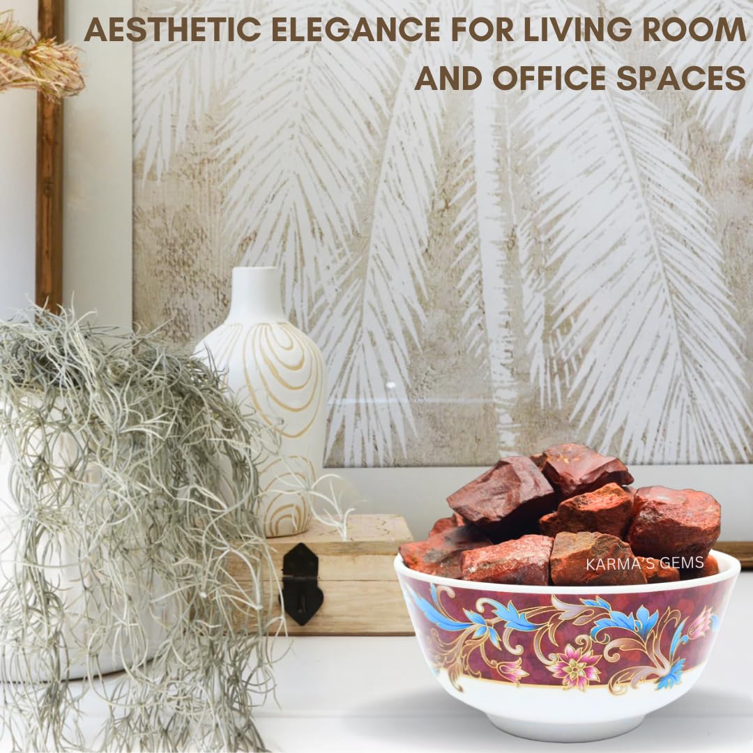Karma Gems jaspe rojo cabujon, ideal para arte y proyectos de maestria manual.