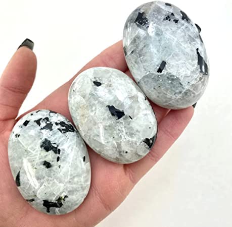 Karma Gems piedra luna arcoíris para llevar en bolso