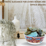Karma Gems Labradorita para decoración de hogar y altar, añade energía positiva.