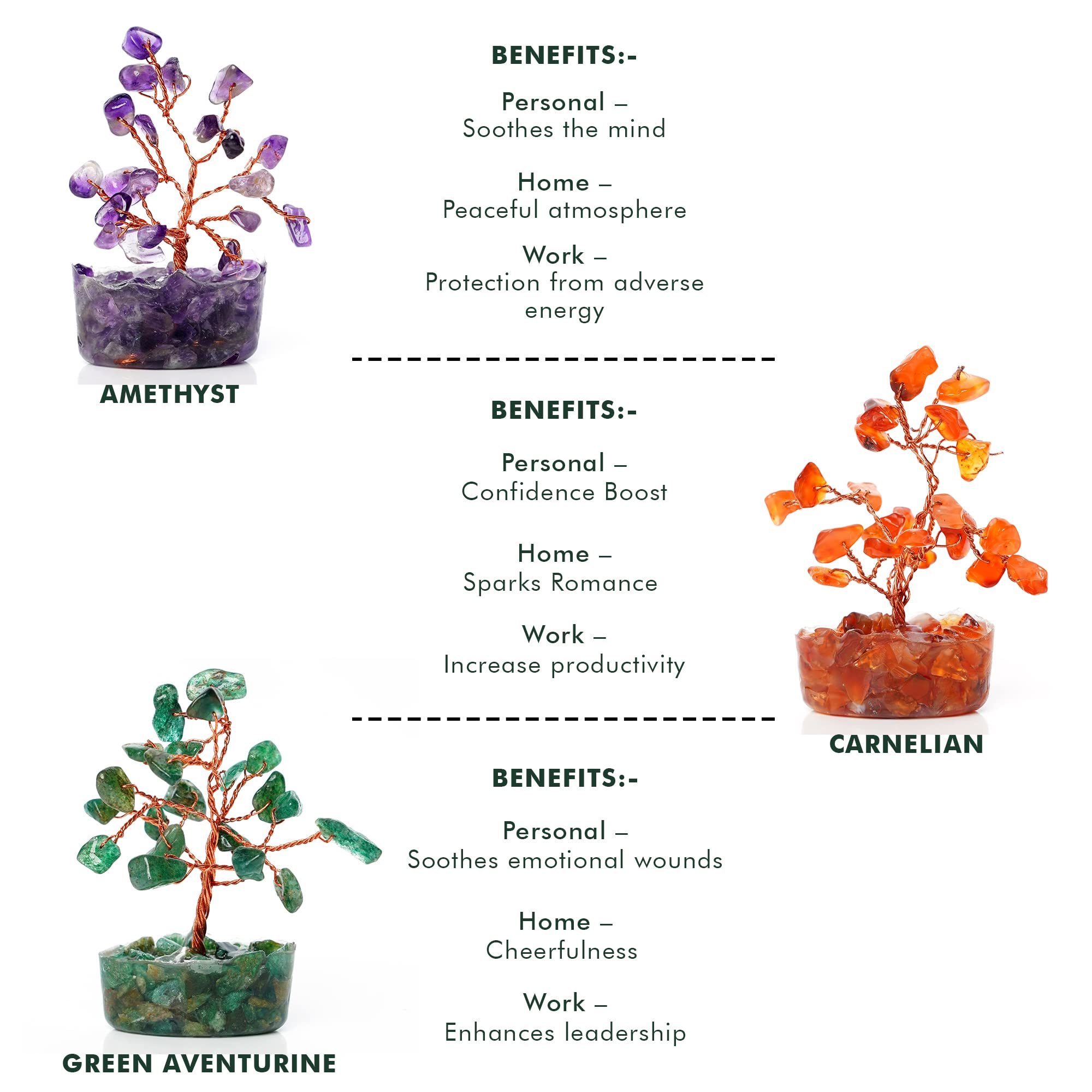 KARMAPLEDGE Árbol de Cristal: base orgón para energia positiva.