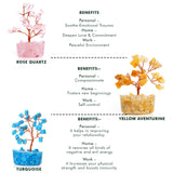 KARMAPLEDGE Árbol de Cristal: diseño artesanal único.